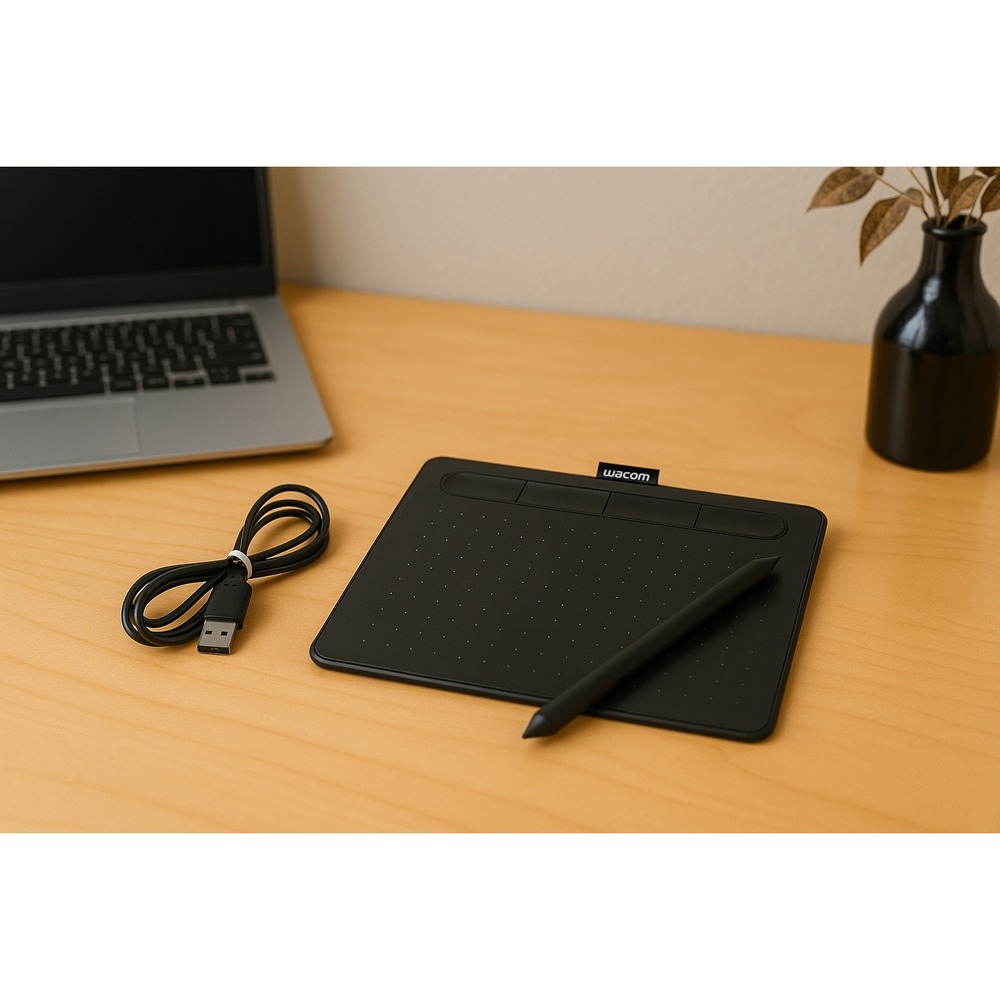 Wacom Intuos CTL 4100 Drawing Tablet USB With‎ Pen and Cable Tested